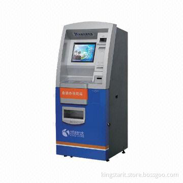 15-inch Government Project Kiosk with 3G, Printer, POS/Bill Validator/Dispenser/Wi-Fi/IC/RFID/UPS